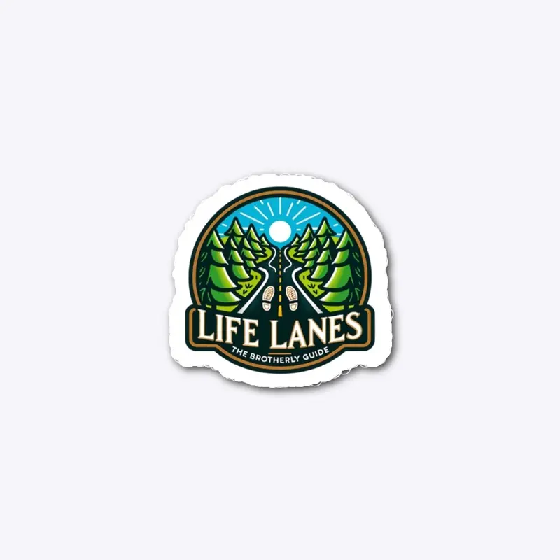 Life Lanes Sticker 